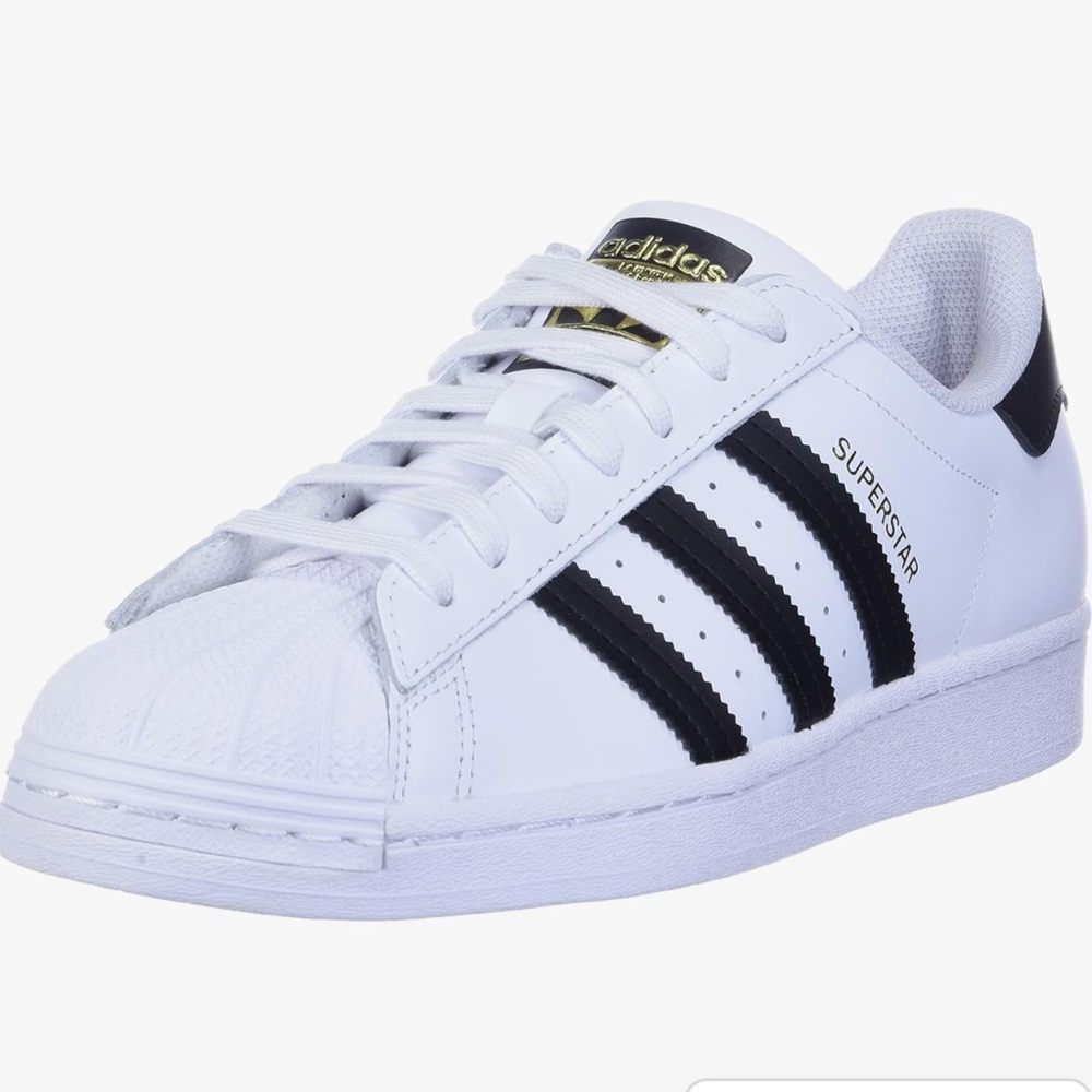 adidas Originals Women's Superstar Sneaker, White/Black/White 8.5